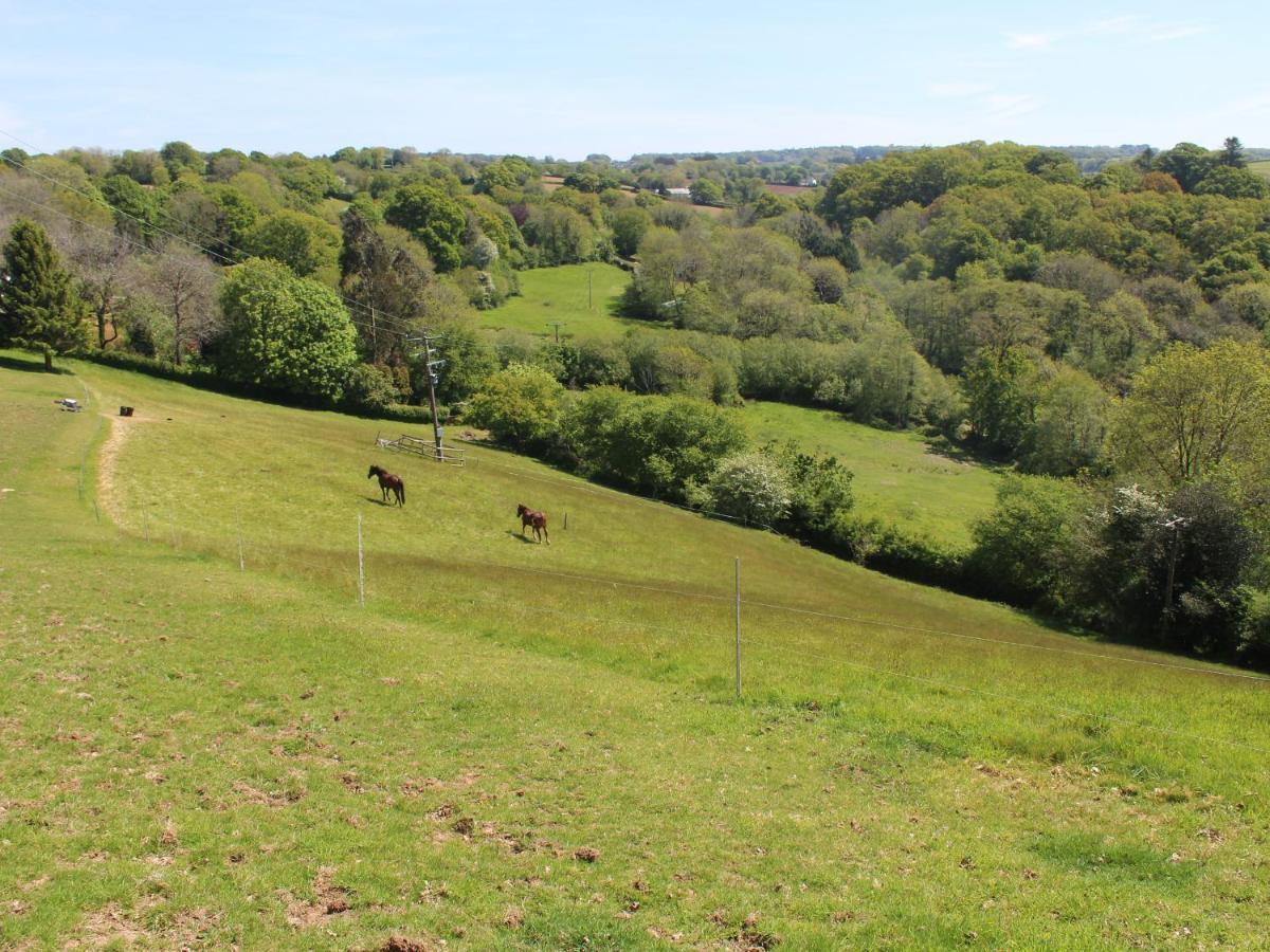 Vila Hilly Field Barn Yelverton Exteriér fotografie